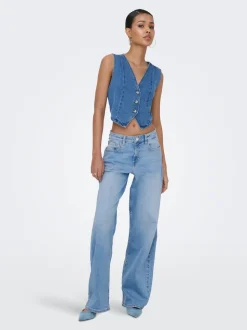 ONLHOPE Hög midja Vida ben Jeans