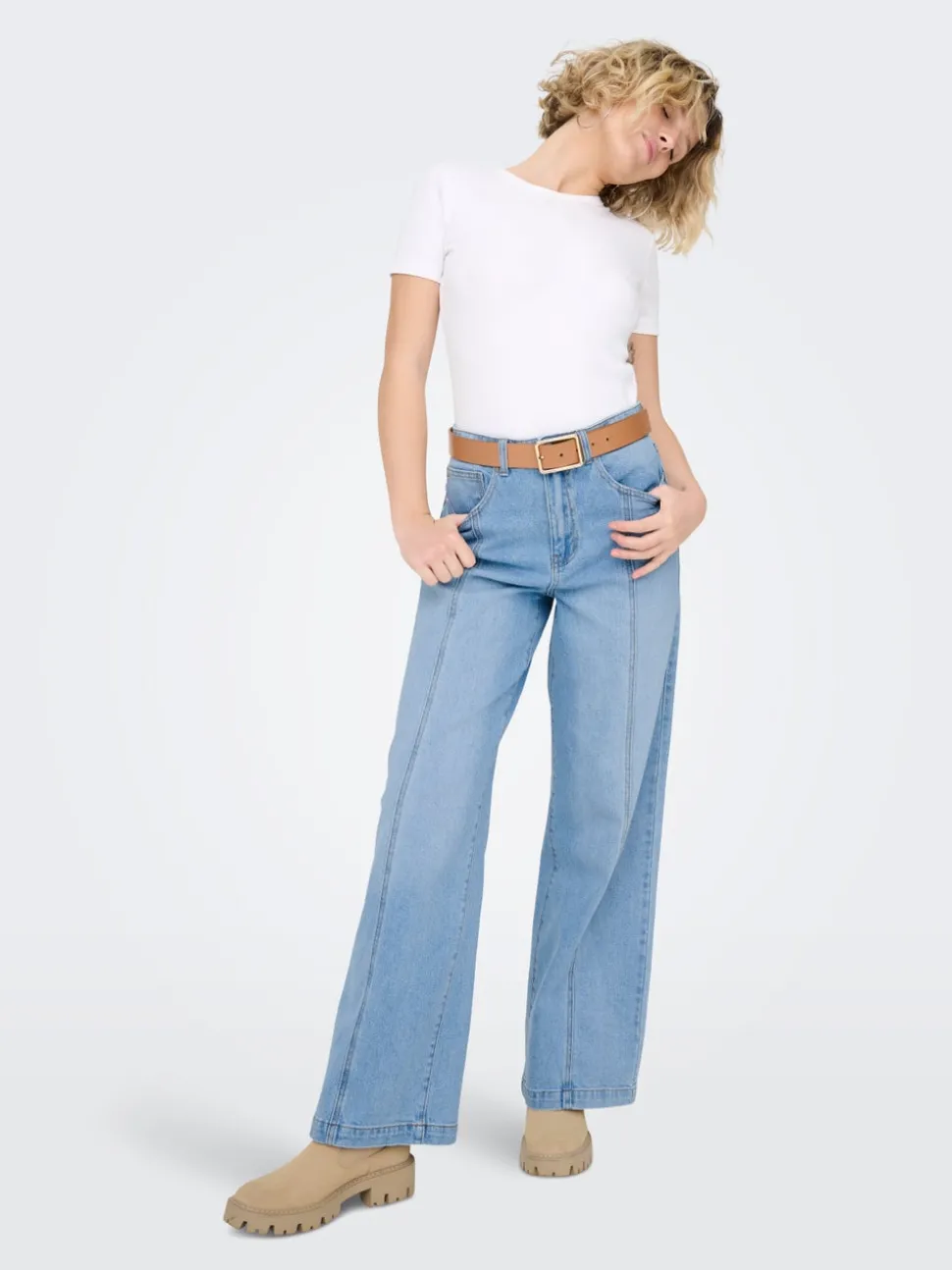 ONLHOPE Hög midja Vida ben Jeans