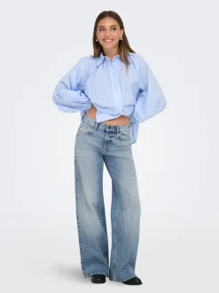 ONLHOPE Låg midja Vida ben Jeans