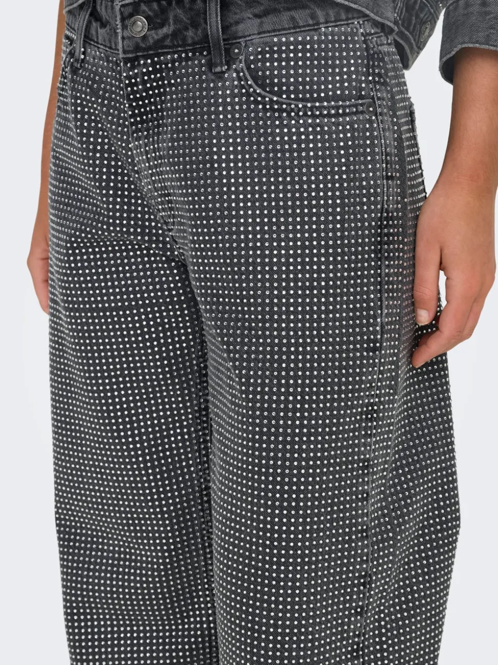 ONLHUDSON Medelhög midja Vida ben Jeans