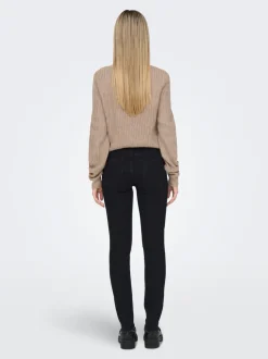 ONLHUSH Medelhög midja Skinny Fit Ankellängd Jeans