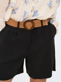 ONLIBIZA Hög midja Normal passform Bermudashorts