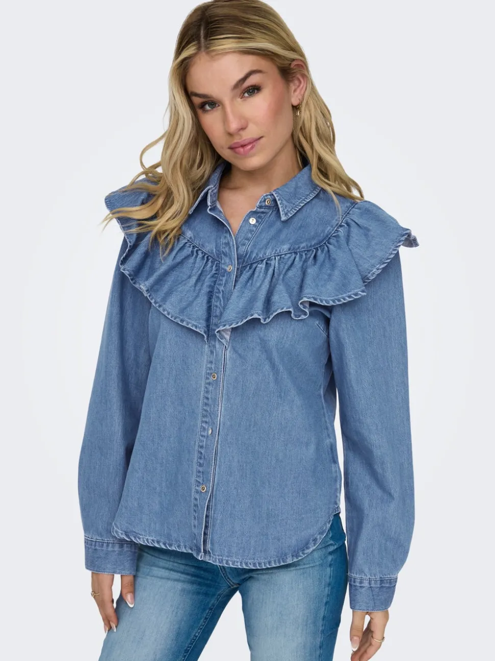 ONLINDIGO Denimskjorta