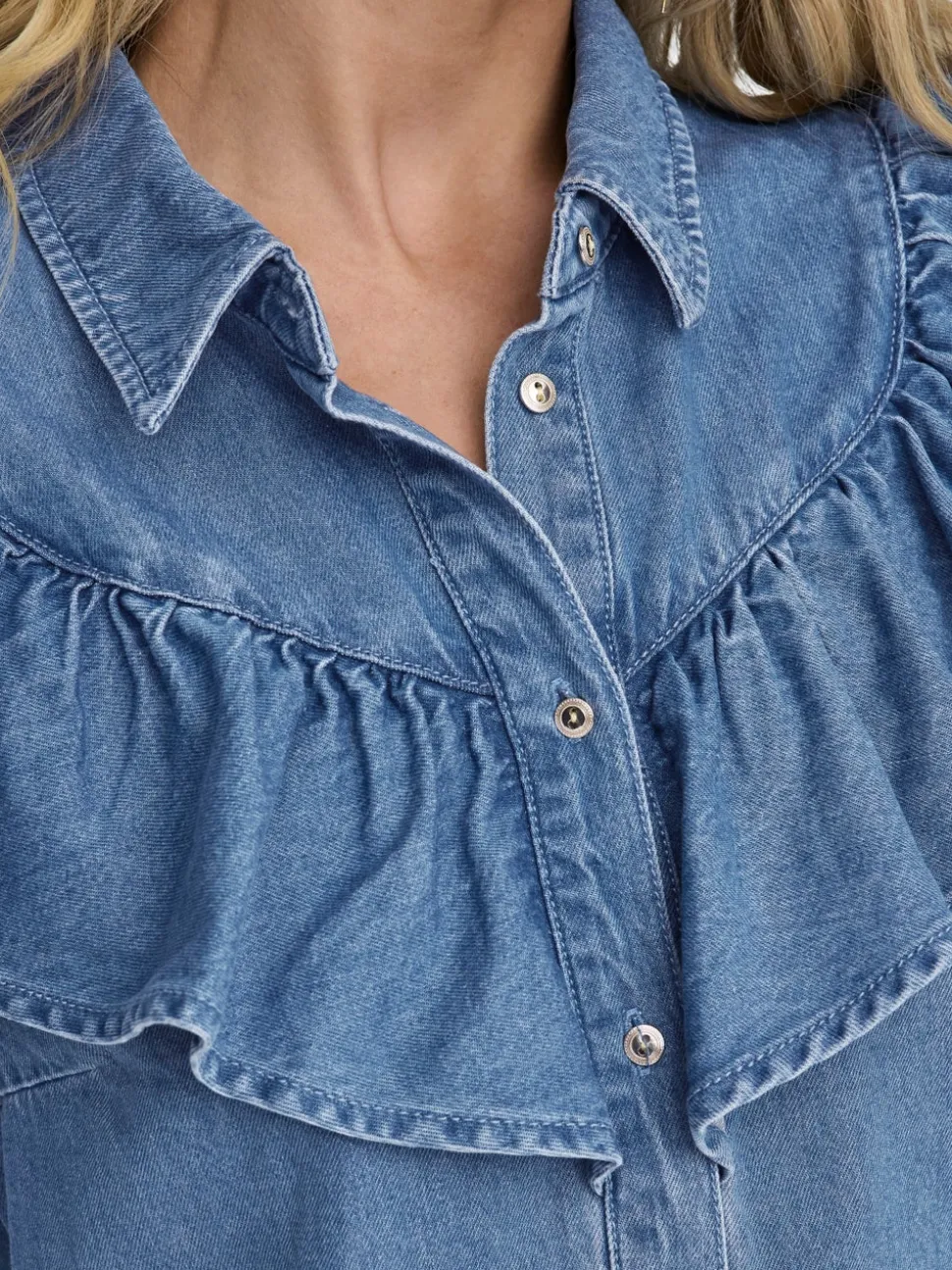 ONLINDIGO Denimskjorta