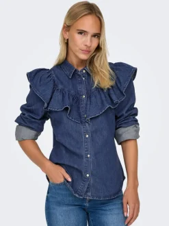ONLINDIGO Denimskjorta