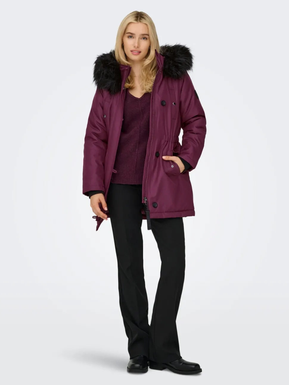 ONLIRIS Lång parkas