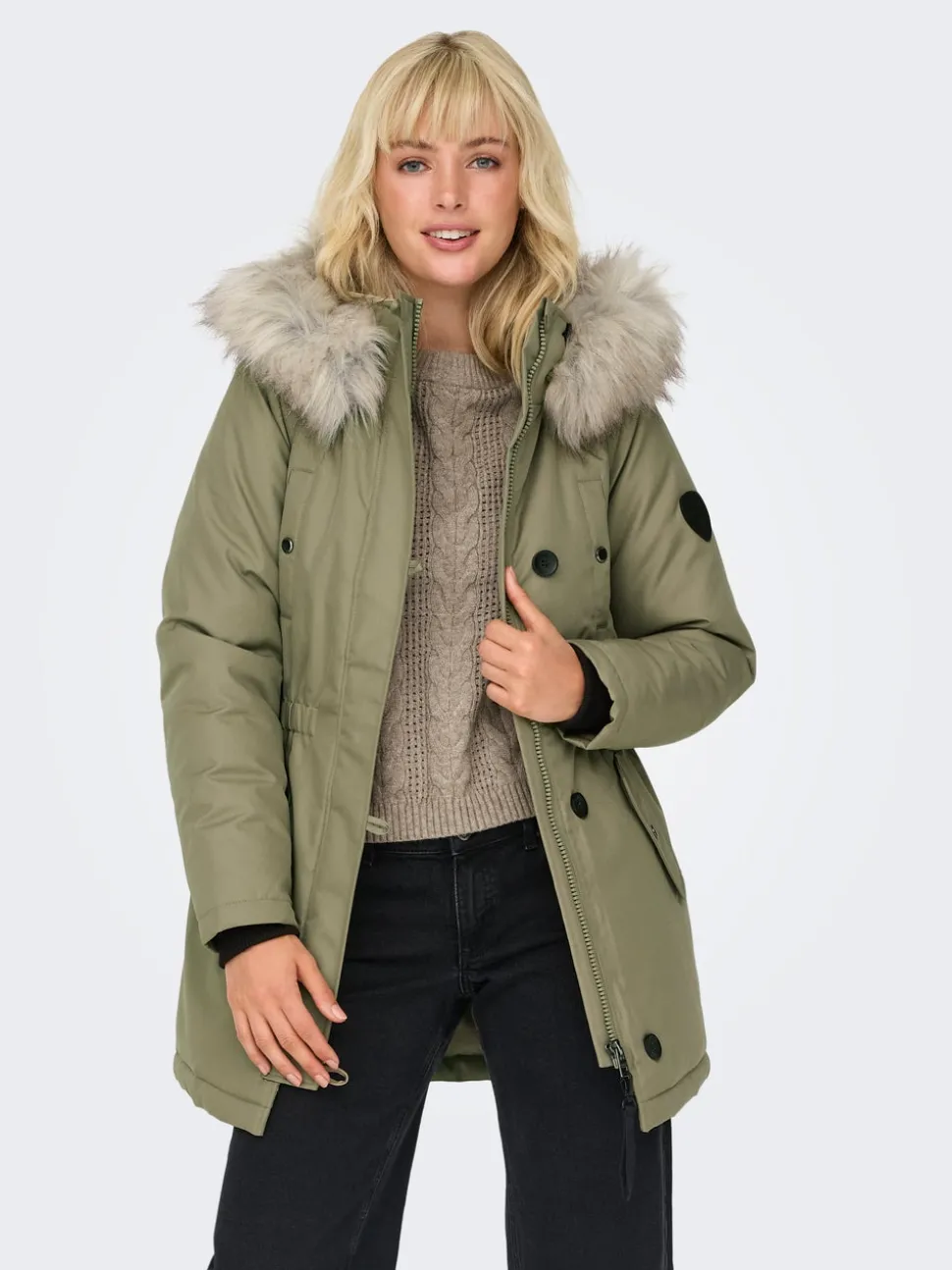 ONLIRIS Lång parkas