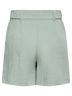 ONLITA Hög midja Normal passform Linne Bermudashorts