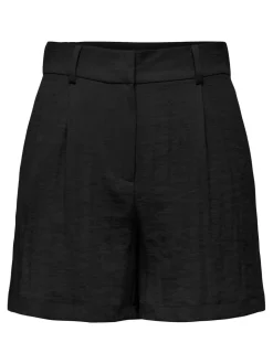 ONLITA Hög midja Normal passform Linne Bermudashorts