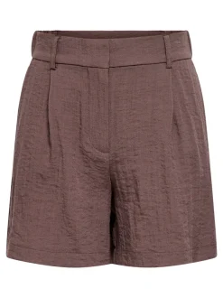 ONLITA Hög midja Normal passform Linne Bermudashorts