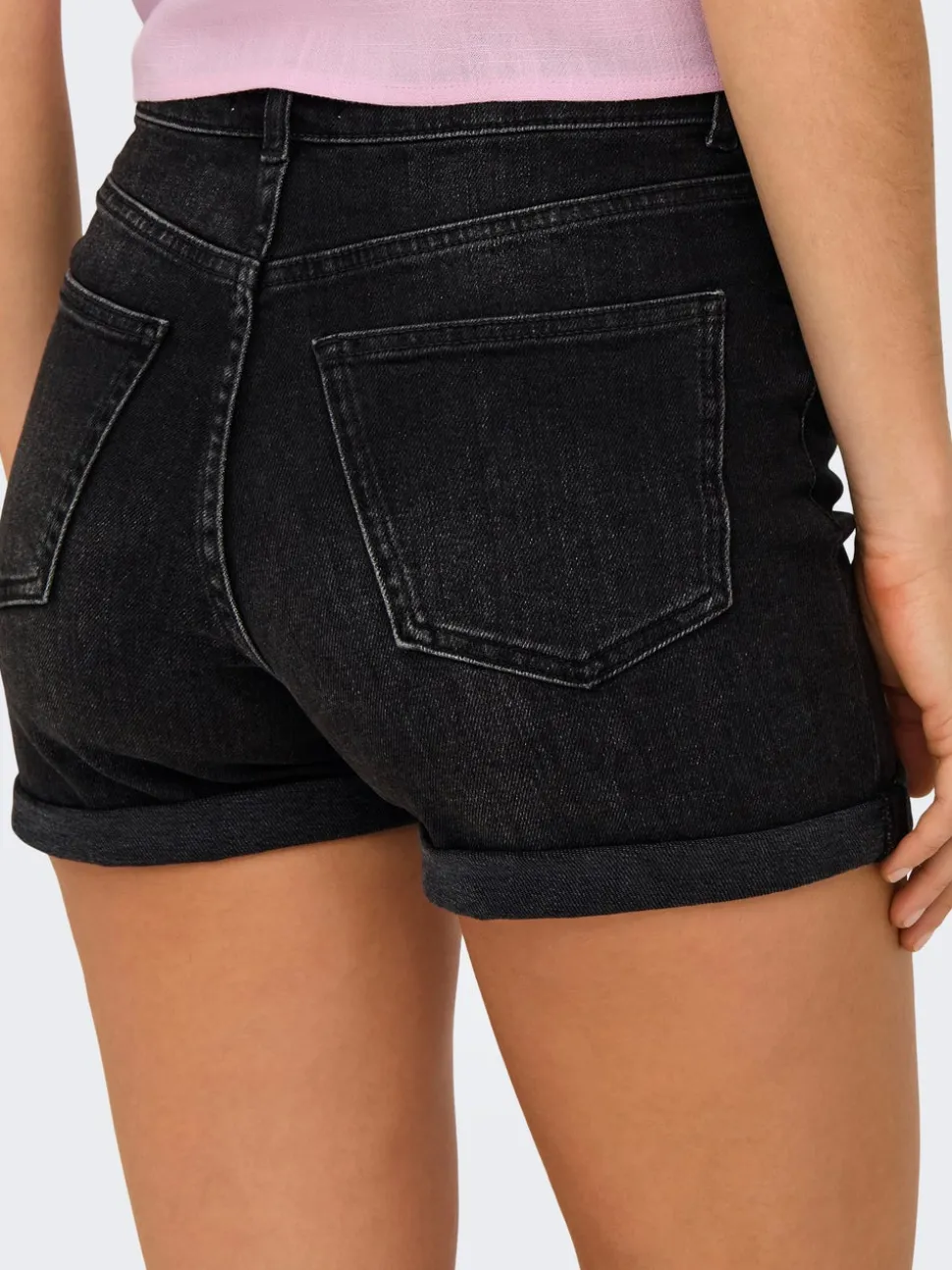ONLJOSEPHINE Hög midja Normal passform Denimshorts