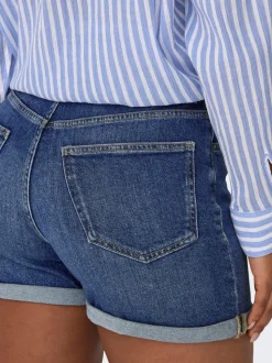 ONLJOSEPHINE Hög midja Normal passform Denimshorts