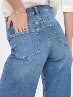ONLJUDITH Hög midja Vida ben Jeans