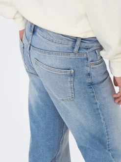 ONLJUDY-O Låg midja Rak passform Jeans