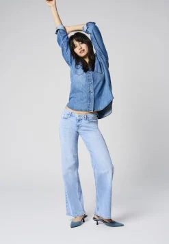 ONLJUDY-O Låg midja Rak passform Jeans
