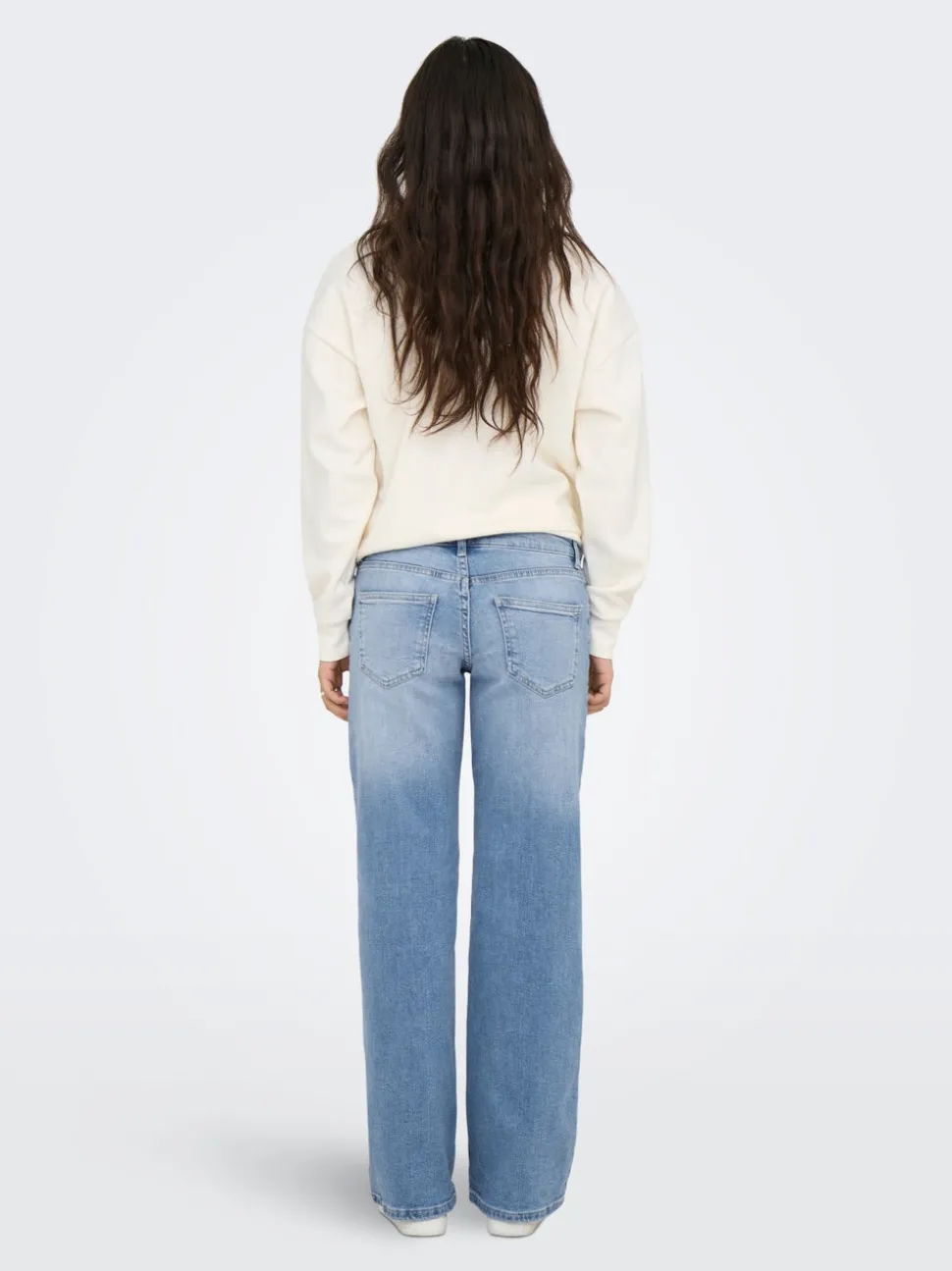ONLJUDY-O Låg midja Rak passform Jeans