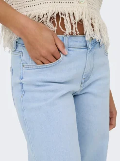 ONLJUDY-O Låg midja Rak passform Jeans