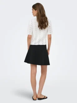 ONLJUI Stickad T-shirt