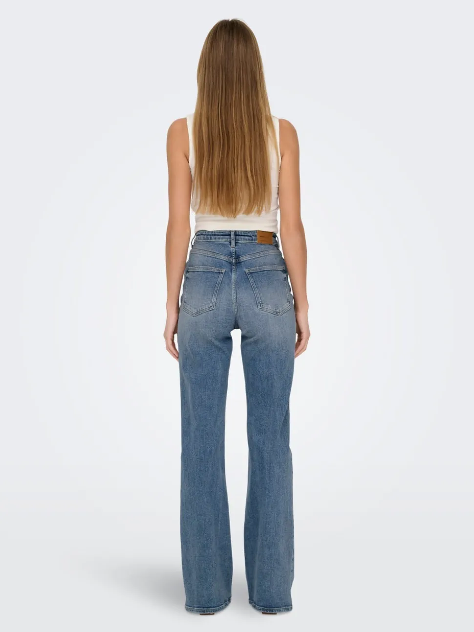 ONLJUICY Hög midja Utsvängd passform Jeans