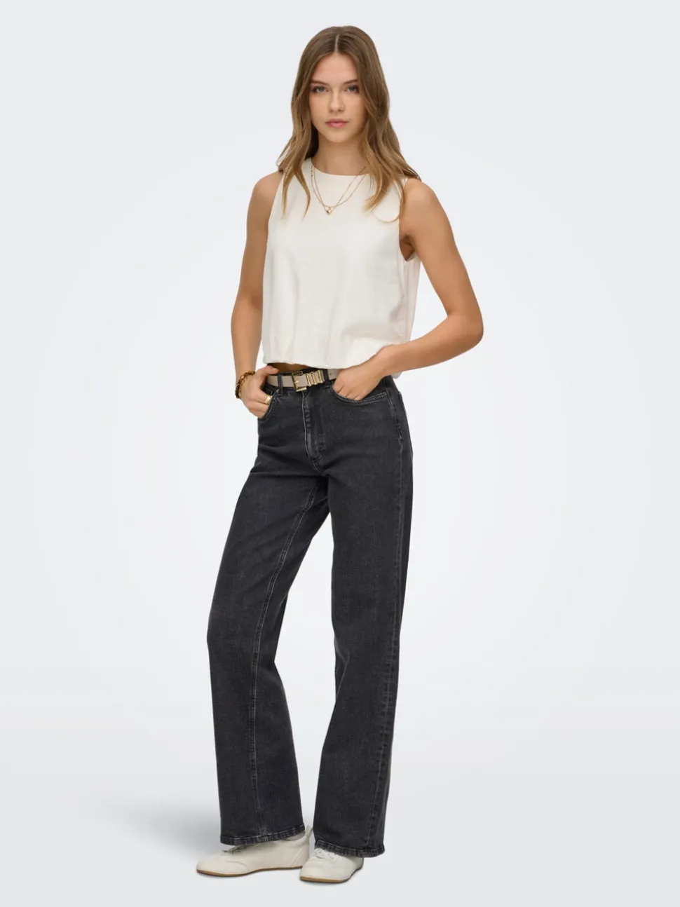 ONLJUICY Hög midja Vida ben Jeans