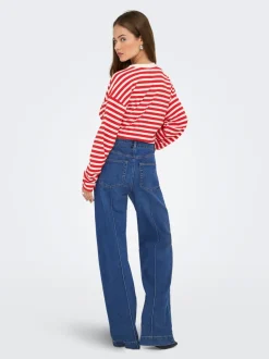ONLJUICY Hög midja Vida ben Jeans