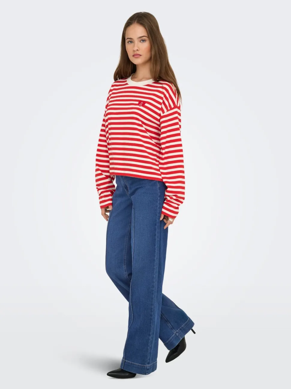 ONLJUICY Hög midja Vida ben Jeans