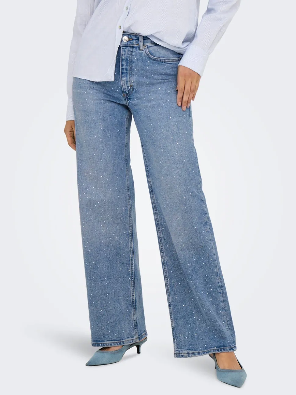 ONLJUICY Hög midja Vida ben Jeans