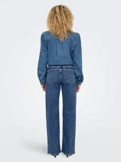 ONLJUICY Hög midja Vida ben Jeans