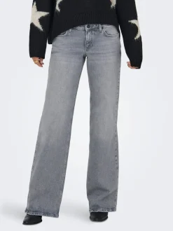 ONLJUICY Låg midja Vida ben Jeans