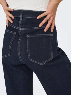 ONLJUICY-WAUW Hög midja Vida ben Jeans