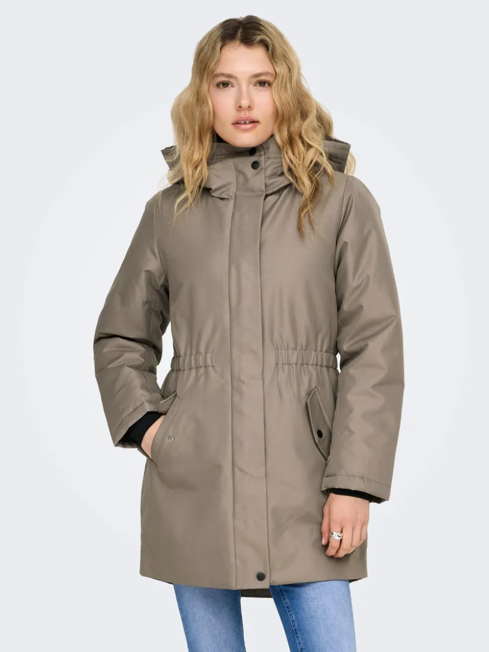 ONLJULIE Lång parkas