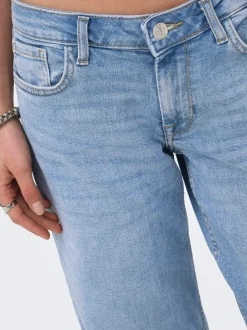 ONLJULLES Låg midja Vida ben Jeans