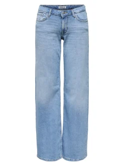 ONLJULLES Låg midja Vida ben Jeans