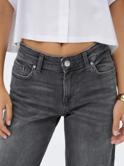 ONLJULLES Låg midja Vida ben Jeans