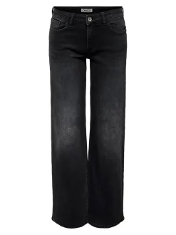 ONLJULLES Låg midja Vida ben Jeans