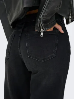 ONLJULLES Låg midja Vida ben Jeans