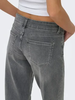 ONLJULLES Superlåg midja Vida ben Jeans