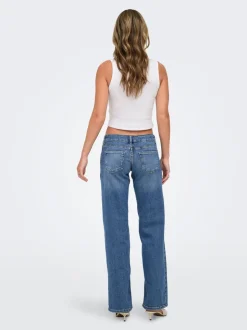 ONLJULLES Superlåg midja Vida ben Jeans