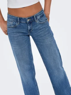 ONLJULLES Superlåg midja Vida ben Jeans