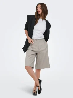 ONLLINDA Hög midja Lös passform Bermudashorts