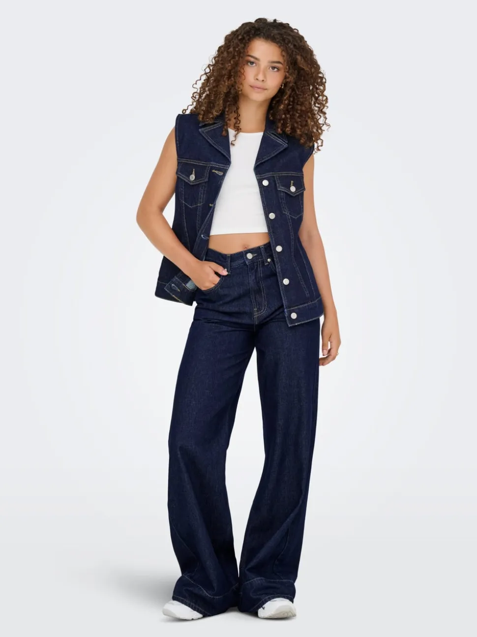 ONLLINEA Hög midja Vida ben Jeans