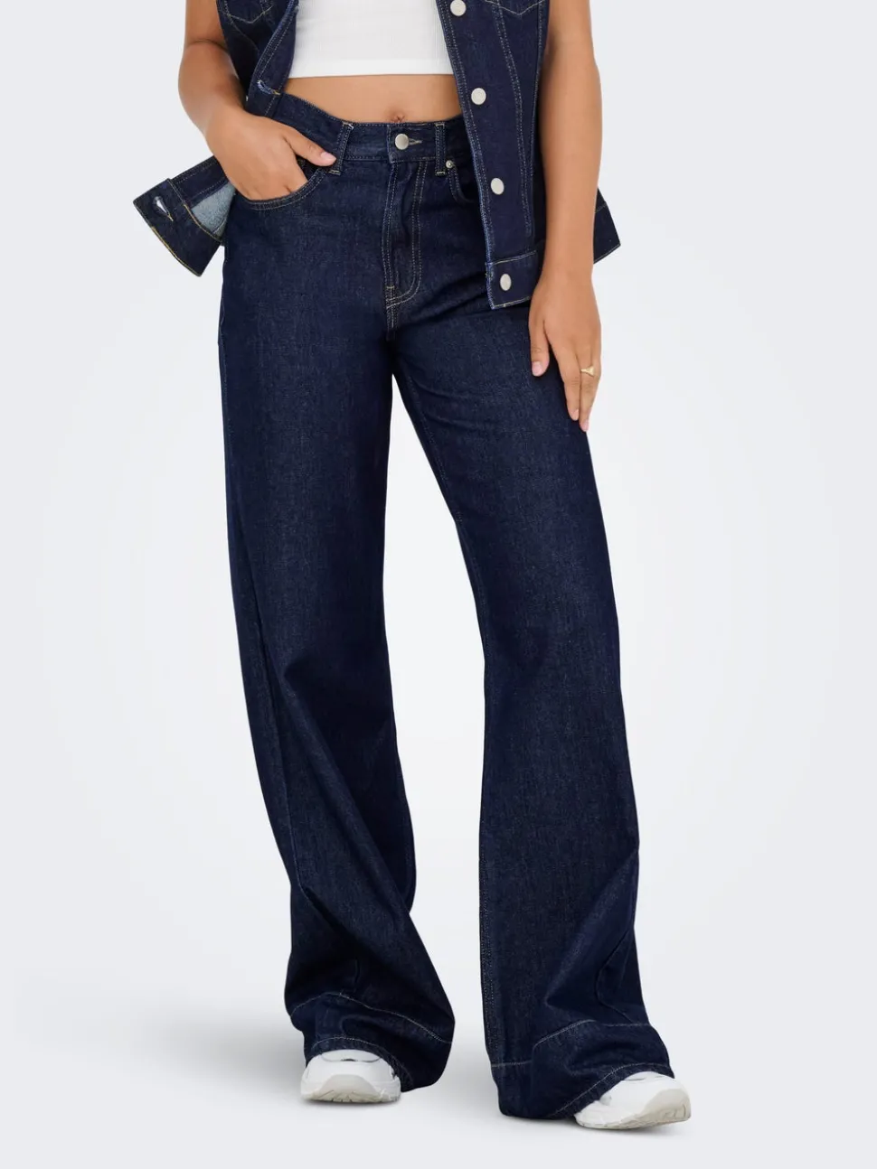 ONLLINEA Hög midja Vida ben Jeans