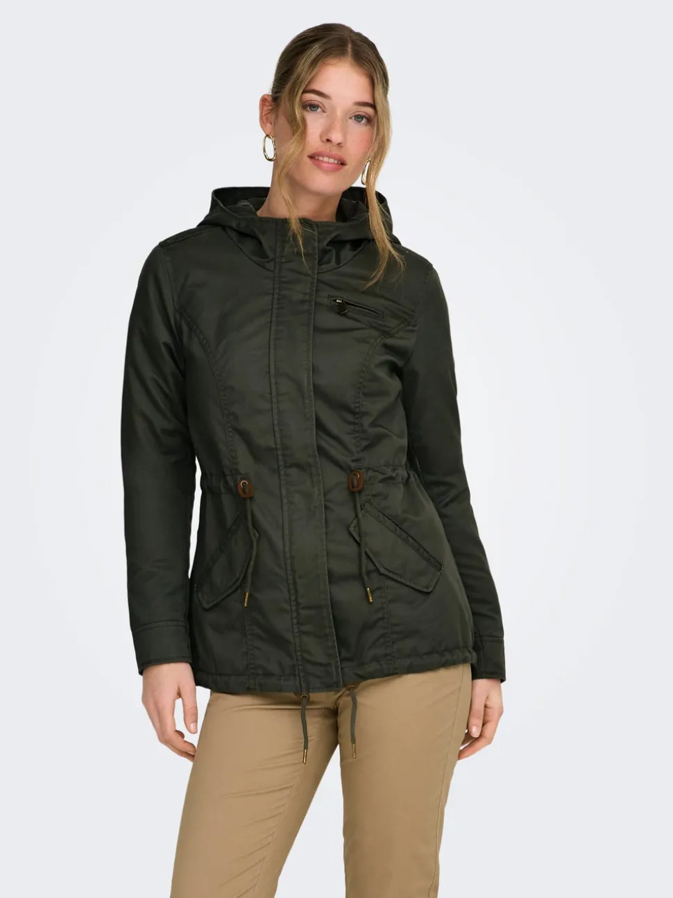 ONLLORCA Lång parkas