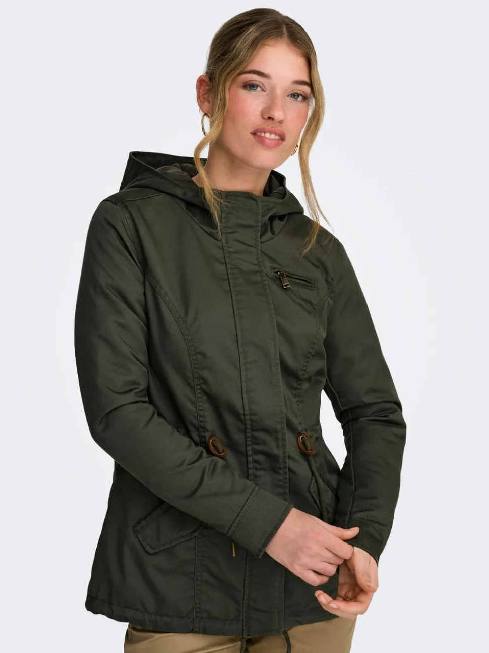 ONLLORCA Lång parkas