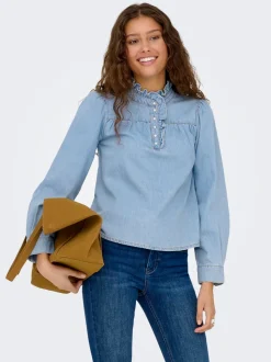 ONLLUCIA Denimskjorta