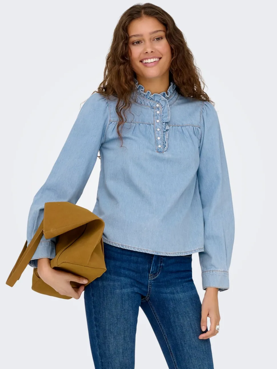 ONLLUCIA Denimskjorta