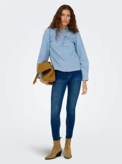 ONLLUCIA Denimskjorta