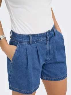 ONLLUKA Medelhög midja Lös passform Denimshorts