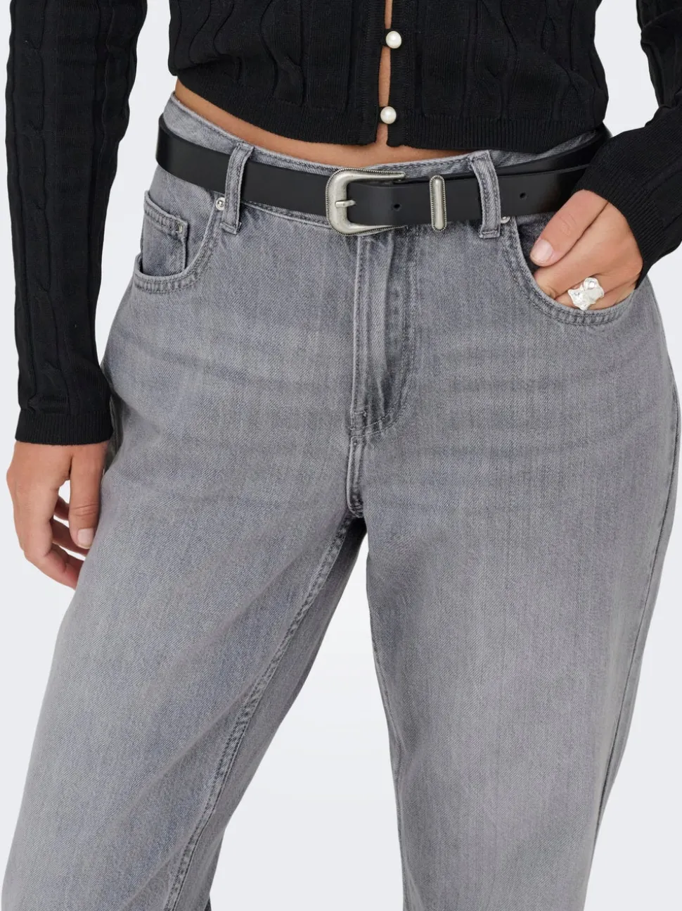 ONLLUMI Medelhög midja Mom Fit Jeans