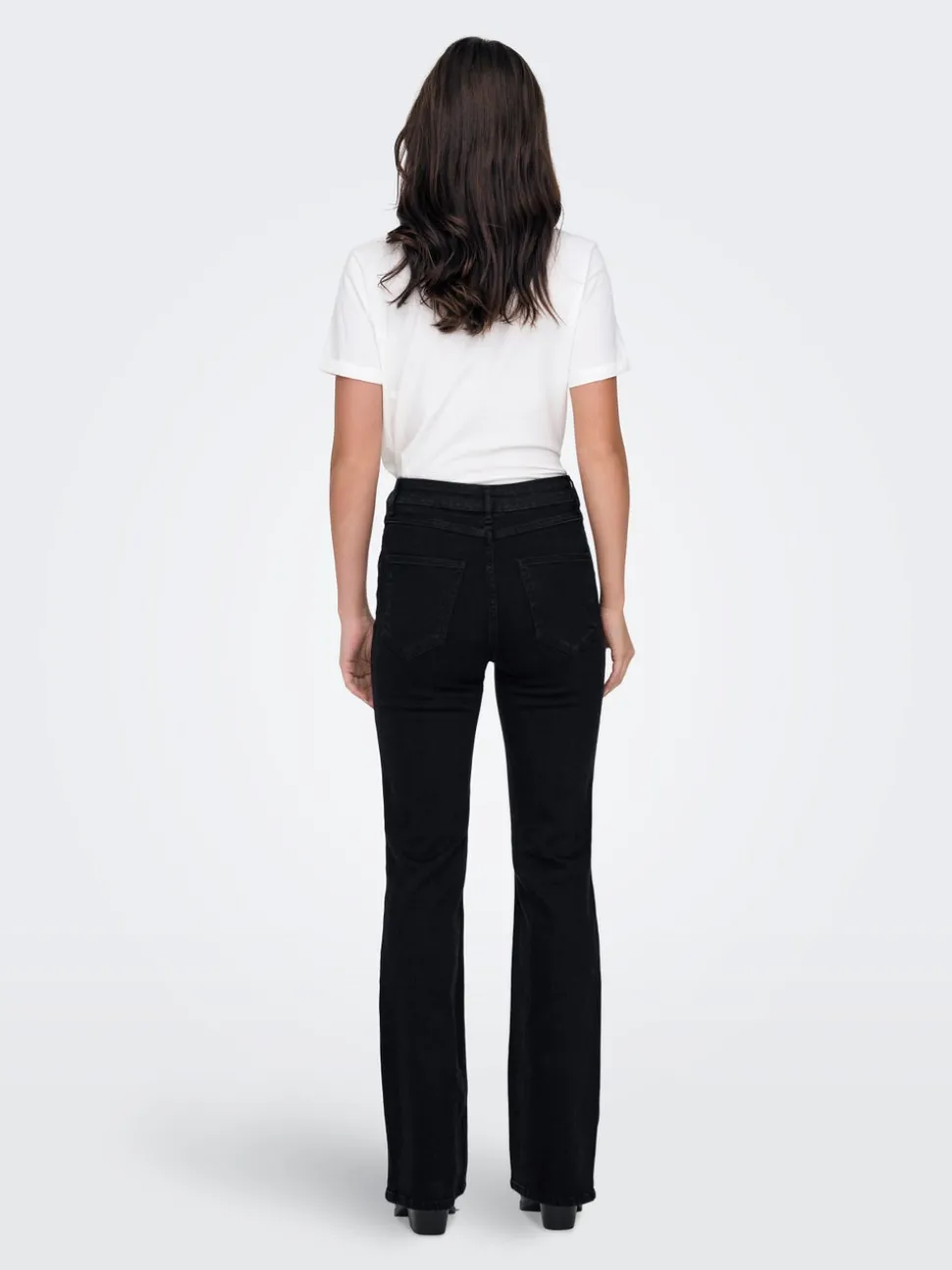ONLLUNA Hög midja Utsvängd passform Jeans
